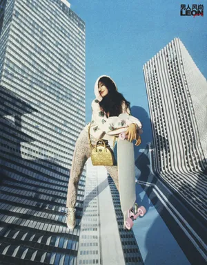 林允云朵卷发甜美写真图片_7