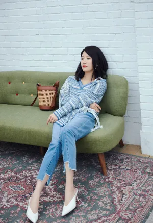 李念清爽甜美写真图片_7