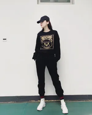 古力娜扎私服帅气写真图片