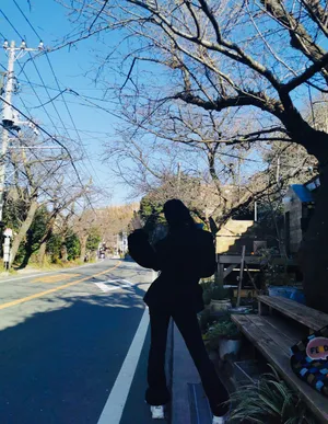 柳岩日本私服旅拍照图片_5