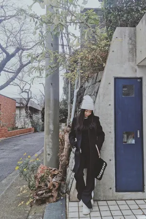 柳岩日本私服旅拍照图片_12