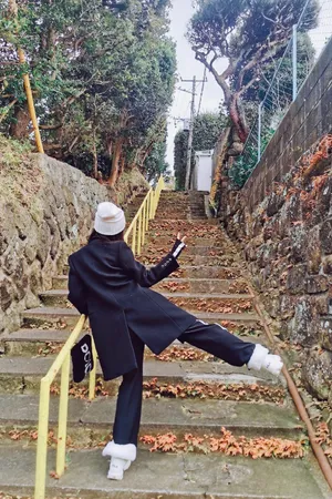 柳岩日本私服旅拍照图片_13