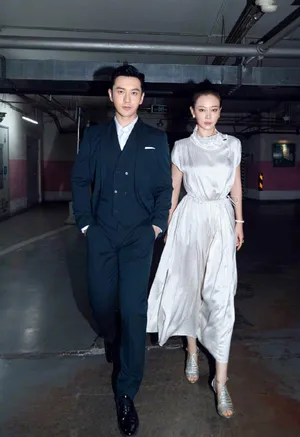 黄晓明谭卓《烈火英雄》首映图片
