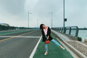 阚清子生活街拍照图片