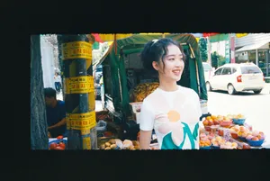 邓恩熙夏日清新生活照图片_6