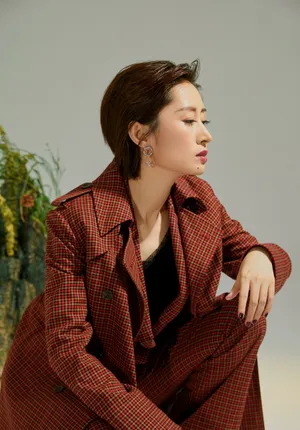 刘敏涛率性温柔性感写真图片_9