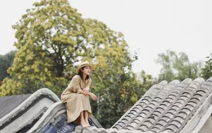 苏青休闲文艺时尚写真图片_4