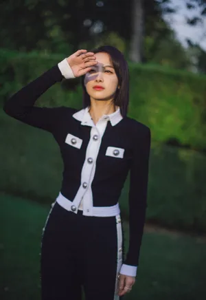 宋茜田园风写真图片