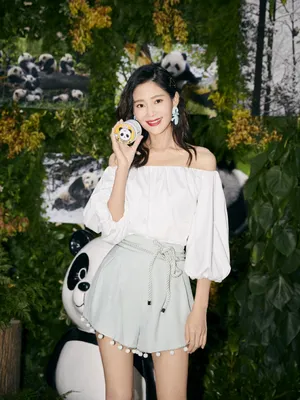 王媛可纯白优雅活动图片_4