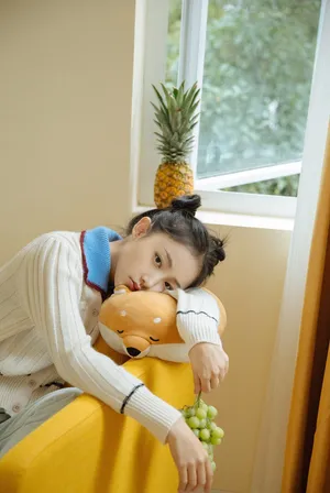 吴佳怡可爱俏皮写真图片_1