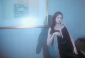 关晓彤黑色纱裙性感写真图片_3