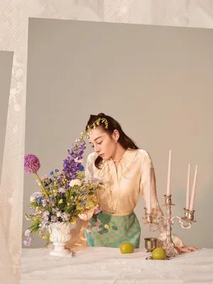 迪丽热巴摩登性感大片写真图片_4