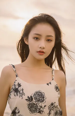 吴佳怡性感迷人海边写真图片_7