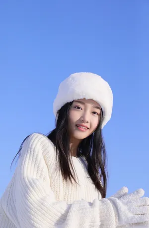 吴佳怡甜美俏皮冬日写真图片_7