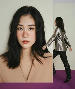 张碧晨个性艺术照写真图片