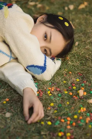 吴佳怡清新可爱秋季写真图片_6
