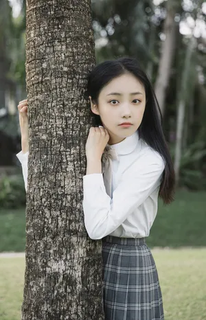 吴佳怡清纯简约写真图片_3