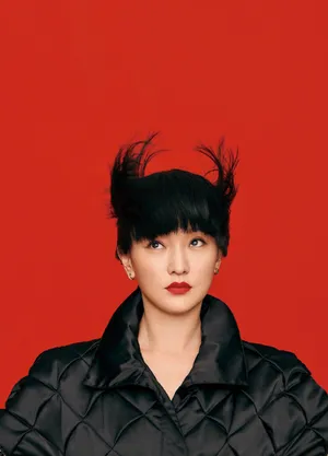 周迅时尚杂志性感写真图片_3