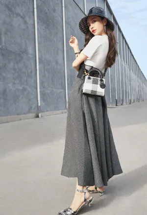 angelababy优雅英伦风写真图片_1