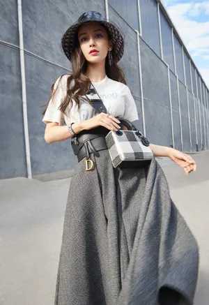 angelababy优雅英伦风写真图片_3