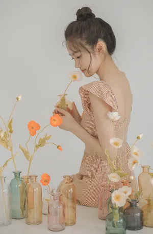 汤梦佳甜美迷人夏日写真图片_4