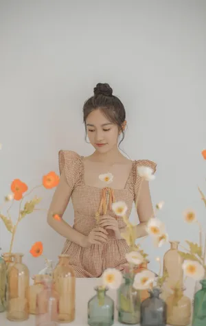 汤梦佳甜美迷人夏日写真图片_6