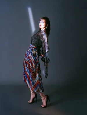 陈紫函异域风情性感时尚写真_3
