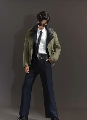 肖战酷帅型男写真图片_4