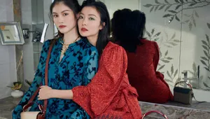 齐溪何穗合体性感写真图片_3