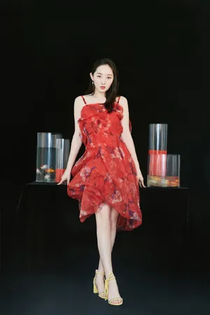 蒋梦婕复古优雅写真图片