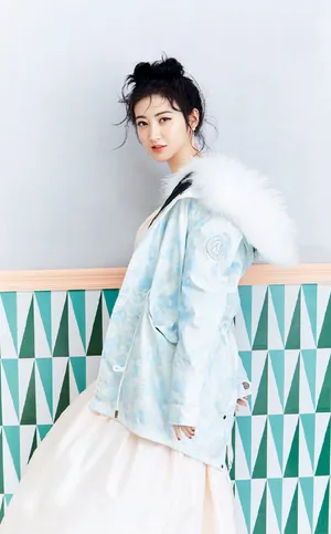 景甜哪吒头甜美写真图片