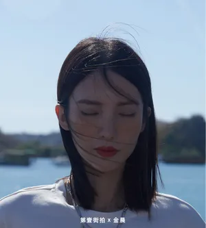 金晨长裙优雅写真图片_1