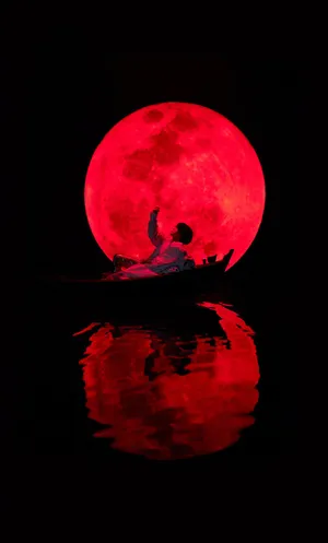 华晨宇迷幻光影写真图片_3