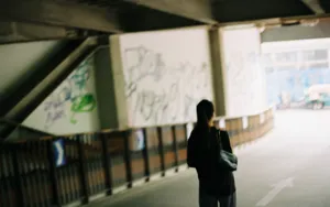 王梓薇夏日清爽街拍图片_3