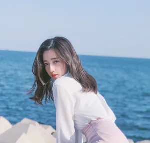 马梦唯优雅甜美写真图片