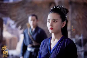 宋祖儿羽然甜美紫裙剧照图片_2