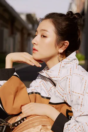 李兰迪甜美休闲写真图片_1