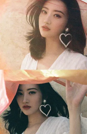 景甜唯美迷人沙漠写真图片_8