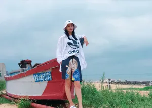 王媛可清新私服写真图片_2