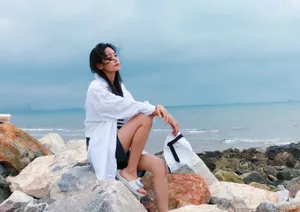 王媛可清新私服写真图片_5