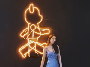 蒋梦婕清新甜美街拍图片_7