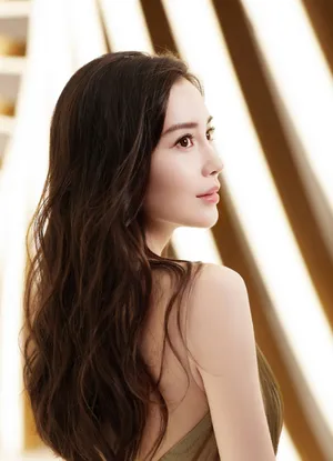angelababy优雅柔情写真图片