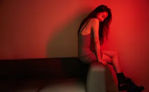 孙怡慵懒性感写真图片