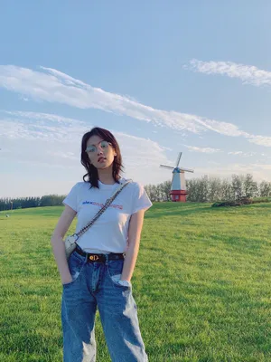 白鹿清新甜美图片_2
