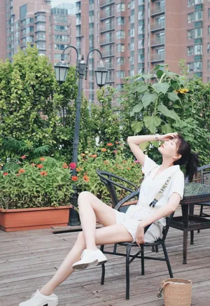 李斯羽甜美休闲写真图片_7