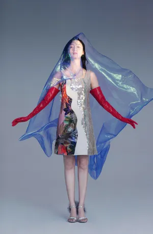 叶青复古典雅时尚写真图片_2