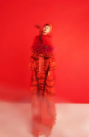 叶青复古典雅时尚写真图片_5