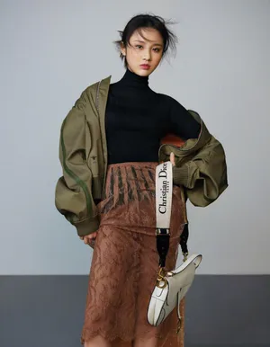 张慧雯早秋时尚写真图片_3