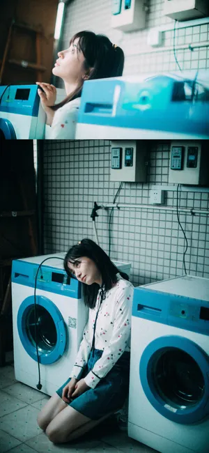 施诗双马尾清秀写真图片_7