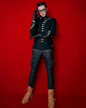 吴亦凡骑士装写真图片_5